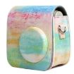 Picture of Rainbow Oil painting Pattern PU Leather Protective Camera Case Bag For FUJIFILM Instax Mini 7S / 7C Camera