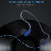 Picture of Rear Hanging Wire-Controlled Bone Conduction Outdoor Sports Headphone (Orange)