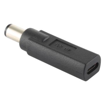 Picture of USB-C / Type-C Female to 7.4 x 5.0mm Male Plug Adapter Connector for HP