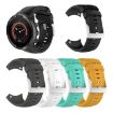 White Silicone Watch Band for SUUNTO 9 - Durable & Stylish - 4