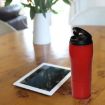 Picture of Portable Mighty Mug Solo Travel Coffee Herbal Ice Tea Fizzy Drink Mug Water Bottle Cup, Capacity: 500ml (Red)