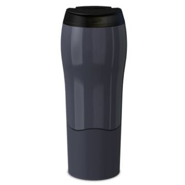 Picture of Portable Mighty Mug Solo Travel Coffee Herbal Ice Tea Fizzy Drink Mug Water Bottle Cup, Capacity: 500ml (Black)