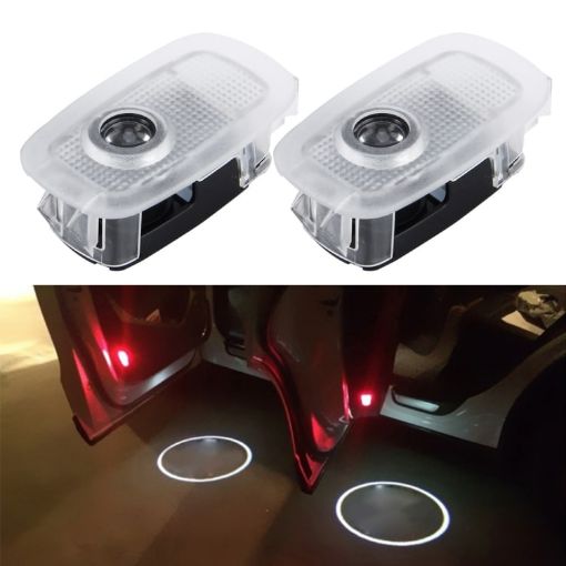 Picture of 2 PCS LED Car Door Welcome Logo Car Brand 3D Shadow Light for Mercedes-Benz S (W221) 2006--2013