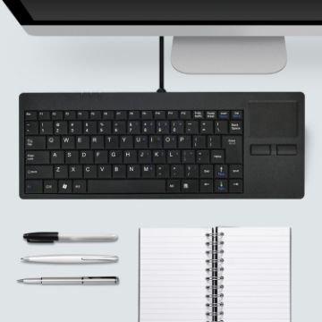 Picture of MC-818 82 Keys Touch-pad Ultra-thin Wired Computer Keyboard