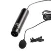 Picture of BOYA BY-M4C Professional Clip-On XLR Connector Lavalier Cardioid Condenser Microphone (Black)