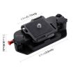 Picture of PULUZ Capture Camera Clip Aluminum Alloy Quick Release Clip with Plate