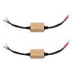 Picture of 2 PCS H15 LED Headlight Canbus Error Free Computer Warning Canceller Resistor Decoders Anti-Flicker Capacitor Harness