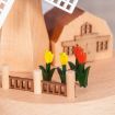 Picture of Windmill Shape Home Decor Originality Wooden Musical Boxes