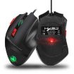 Picture of HXSJ S800 Wired Mechanical Macros Define 9 Programmable Keys 6000 DPI Adjustable Gaming Mouse with LED Light