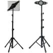 Picture of Universal Mount Tripod Floor Stand Tablet Holder for iPad, Kindle Fire, Samsung, Lenovo, and other 7 - 12 inch Laptop