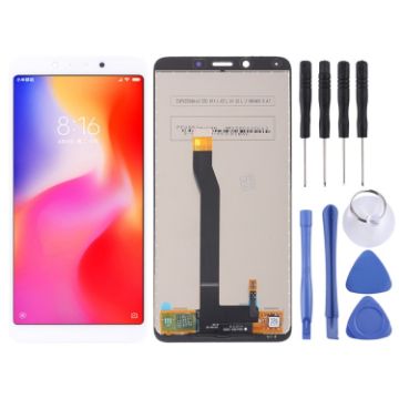 TFT LCD Screen for Xiaomi Redmi 6 / 6A with Digitizer - White - 1