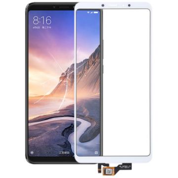 White Touch Panel for Xiaomi Mi Max 3 - Genuine Replacement - 1