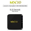 Picture of MX10 4K HD Smart TV Box, Android 9.0, RK3328 Quad-Core, 4GB+64GB, SD Card Support (Black)
