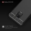 Galaxy A8 (2018) Black Carbon Fiber TPU Back Case - 4