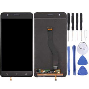 OEM LCD Screen for Asus ZenFone 3 Zoom / ZE553KL Z01HDA with Digitizer (Black) - 1