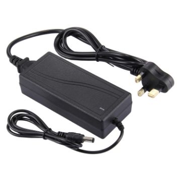 Picture of 12V 5A AC / DC Power Supply Charger Adapter for LED, UK Plug (Black)