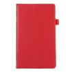 Picture of For Amazon Kindle Fire HD8 (2017) Litchi Texture Horizontal Flip Leather Case with Holder (Red)