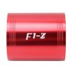 Picture of F1-Z Car Stainless Universal Supercharger Dual Double Turbine Air Intake Fuel Saver Turbo Turboing Charger Fan Set kit (Red)