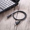Picture of 3.5mm Male to Micro USB Male Audio AUX Cable, Length: about 40cm (Black)
