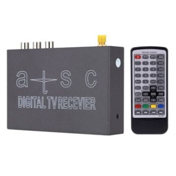 Picture of Car ATSC MPEG-4 HD H.264 Digital TV Receiver Box with Remote Control, Suitable for North America