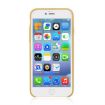 Picture of For iPhone SE 2020 & 8 & 7 Pure Color Liquid Silicone + PC Shockproof Defender Case (Yellow)