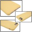 Picture of For iPhone SE 2020 & 8 & 7 Pure Color Liquid Silicone + PC Shockproof Defender Case (Yellow)