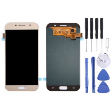 LCD Display + Touch Panel for Galaxy A5 (2017) - Gold - 1