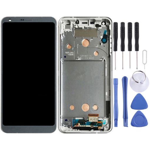 LCD Screen for LG G6 Digitizer Full Assembly with Frame - 1