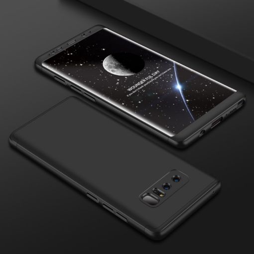 GKK Galaxy Note 8 PC Full Coverage Protective Case - Black - 1