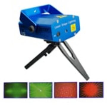 Picture of Mini Laser Stage Light, Dynamic Liquid Sky, Animated Moving Starts, Cloud Formation (Blue)