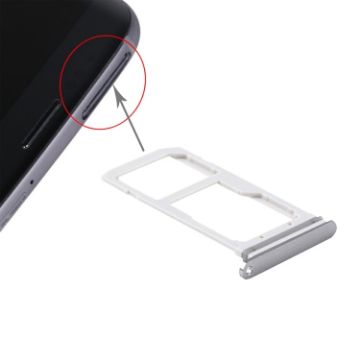 Galaxy S7 / G930 Card Tray - SIM + SD Tray (Black) - 1