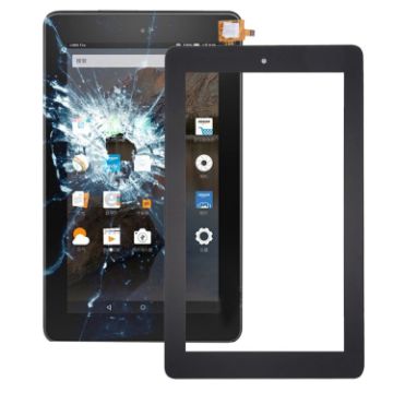 Black Touch Panel for Amazon Fire 7 2015 - Compatible Replacement - 1