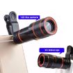 Picture of Universal 12X Zoom Optical Zoom Telescope Lens with Clip