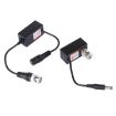 2 PCS HD 213A Coaxial CVI/TVI/AHD Video Audio Power Balun Transceiver - 2