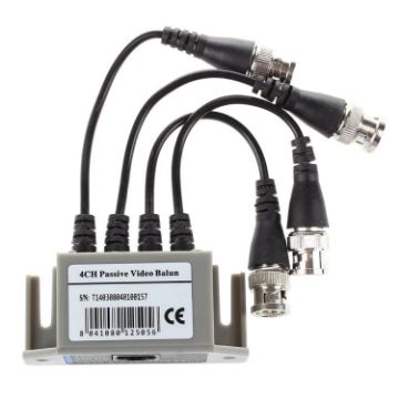 Picture of 4 Channel Video ( BNC ) to UTP ( RJ45 ) Video Balun