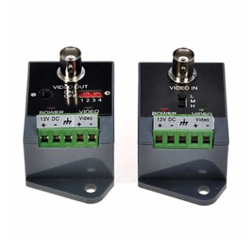Picture of Active CCTV UTP Twisted Pair Video Balun Transmitter and Receiver