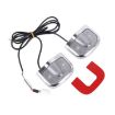 Picture of 2 PCS LED Car Door Welcome Logo Car Brand Shadow Light Laser Projector Lamp for Renault (Silver)