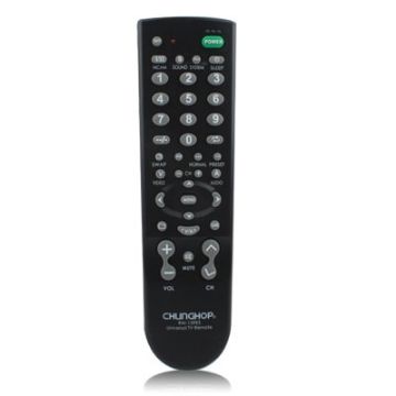 Picture of Chunghop Universal TV Remote Control (RM-139ES) (Black)