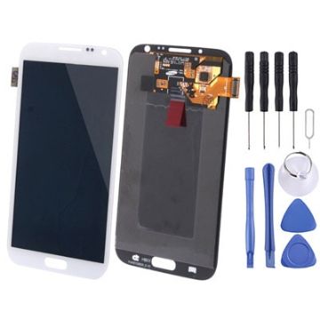 Picture of Original LCD Display + Touch Panel for Galaxy Note II / N7100 (White)