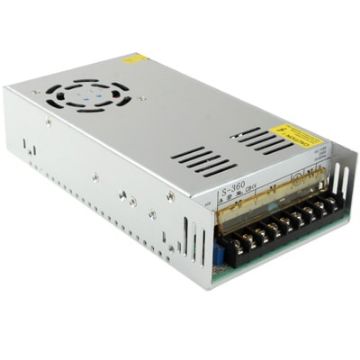 Picture of (S-400-12 DC 0-12V 33A) Regulated Switching Power Supply (Input: AC 100~130V/200~240V), Dimension (LxWxH):215x115x50mm