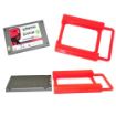 Picture of 2.5 inch to 3.5 inch SSD HDD Notebook Hard Disk Drive Mounting Bracket Adapter Holder Hot Search (Red)