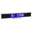 Picture of Programmable LED Moving Scrolling Message Display Sign Indoor Board, Display Resolution: 128 x 16 Pixels, Length: 41cm
