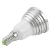 Picture of E14 3W RGB Flash LED Light Bulb, Luminous Flux: 240-270lm, with Remote Controller, AC 85-265V