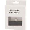 Picture of 30 Pin to 8 Pin Audio Adapter with 3.5mm Jack for iPhone 5 & 5C & 5S (Black)