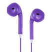 Picture of EarPods Wired Headphones Earbuds with Wired Control & Mic (Purple)