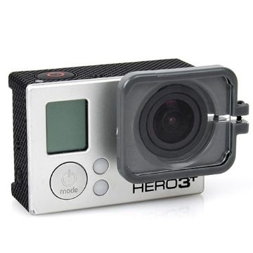 Picture of TMC Lens Anti-exposure Protective Hood for GoPro HERO4 /3+ (Grey)