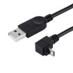 Picture of 28cm 90 Degree Angle Elbow Micro USB to USB Data / Charging Cable, For Galaxy, Huawei, Xiaomi, LG, HTC and other Smart Phones