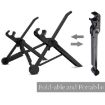 Picture of NEXSTAND Portable Adjustable Foldable Desk Holder Stand for Laptop / Notebook, Suitable for: More than 11.6 inch (Black)