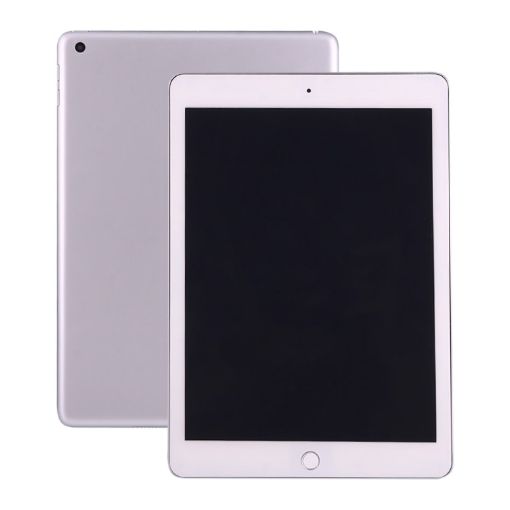 iPad 9.7 (2017) Dark Screen Dummy Display Model Silver + White - 1