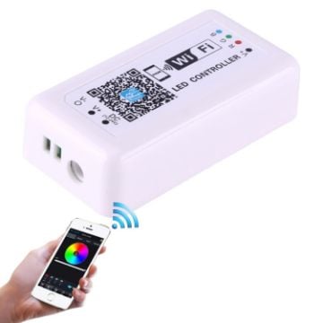 Picture of Wifi RGB LED Remote Controller, Support iOS 6 or later & Android 2.3 or later, DC 12-24V